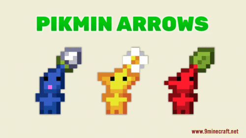 Pikmin Arrows Resource Pack (1.20.6, 1.20.1) – Texture Pack Thumbnail