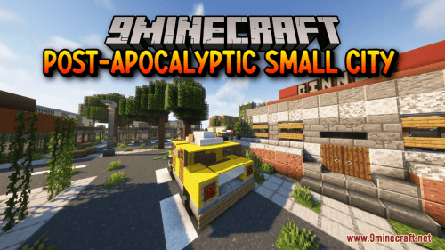Post-Apocalyptic Small City Map (1.21.1, 1.20.1) – Decayed Remnants Thumbnail