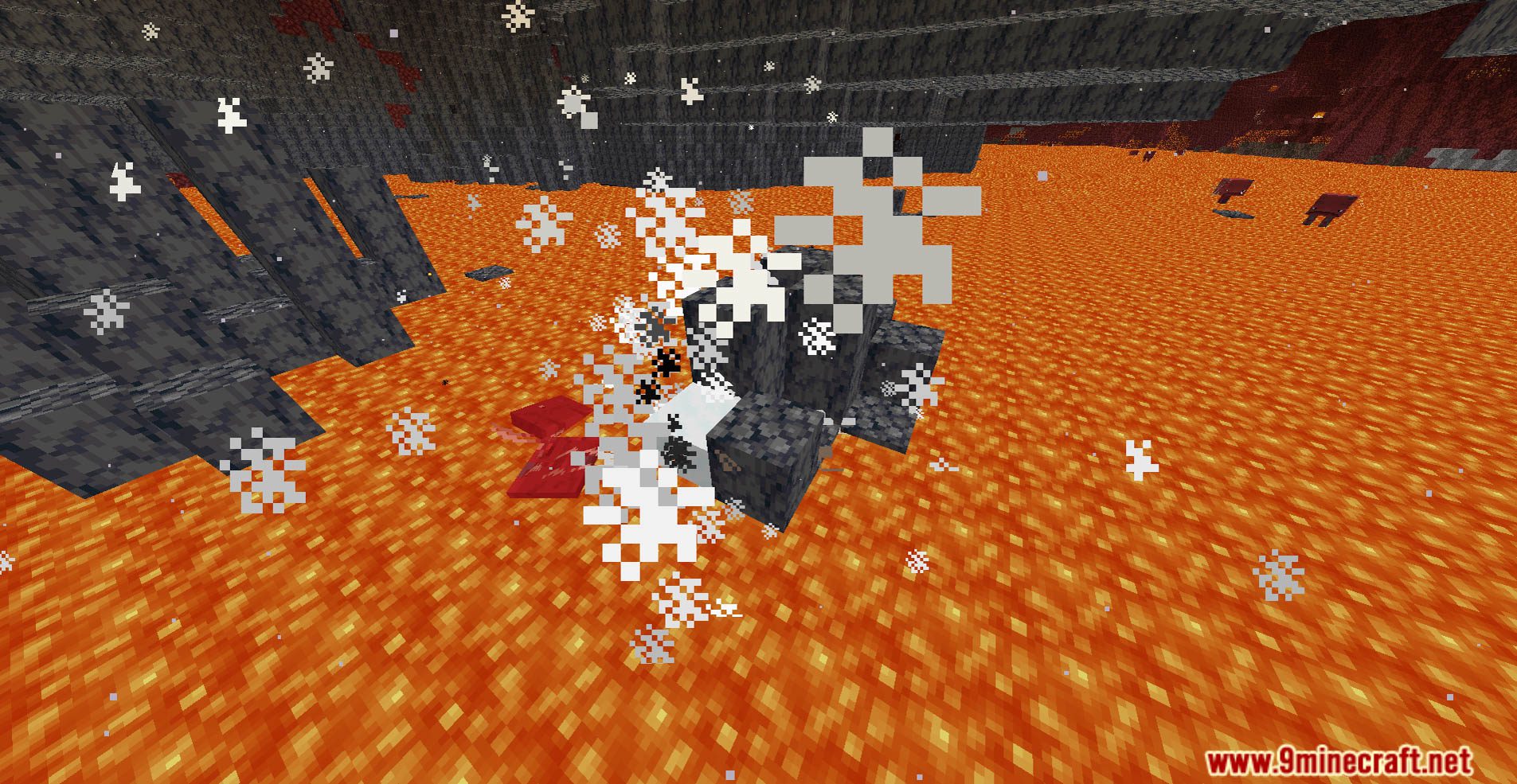 Powder Snow Bomb Data Pack (1.20.2, 1.19.4) - Experience Explosive Powder Snow in the Nether! 6