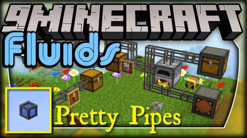 Pretty Pipes Fluids Mod (1.21.1, 1.20.1) – Fluid Support for Pretty Pipes Thumbnail