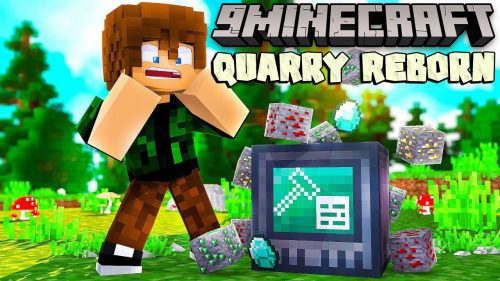 Quarry Reborn Mod (1.20.4, 1.19.2) – Quarry Miner to Tech Reborn Thumbnail