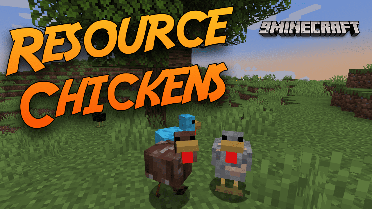 Resource Chickens Mod (1.20.4, 1.19.4) - Farming Beyond Feathers 1