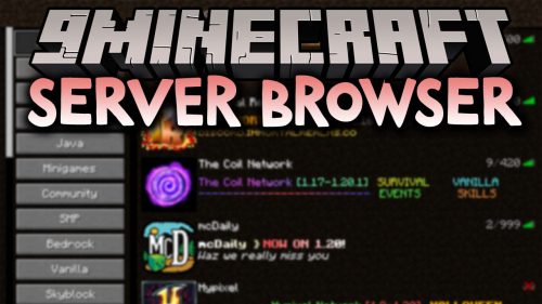 Server Browser Mod (1.20.1, 1.19.4) – Make Finding Modpack Servers Easier Thumbnail