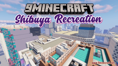 Shibuya Recreation Map (1.20.4, 1.19.4) – A Pixelated Metropolis Thumbnail