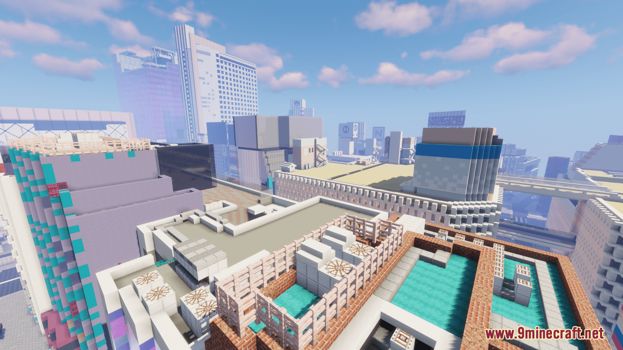 Shibuya Recreation Map (1.20.4, 1.19.4) - A Pixelated Metropolis 11