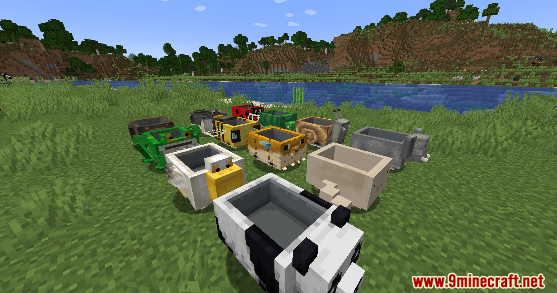 Skinned Carts Mod (1.20.4, 1.19.4) - A Whimsical Journey With Animal-Inspired Carts! 14