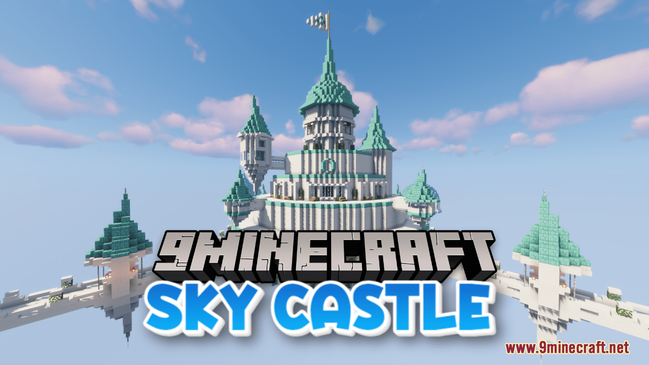 Sky Castle Map (1.21.1, 1.20.1) - Celestial Stronghold 1