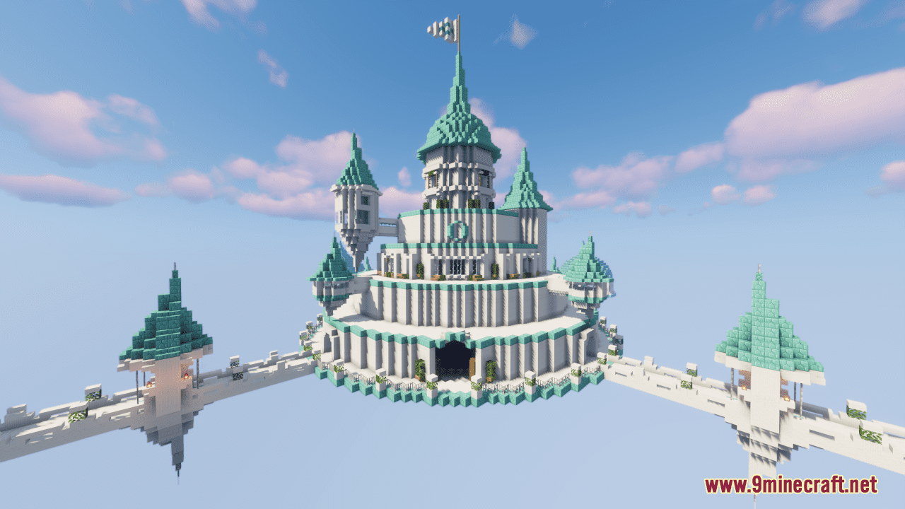 Sky Castle Map (1.21.1, 1.20.1) - Celestial Stronghold 3