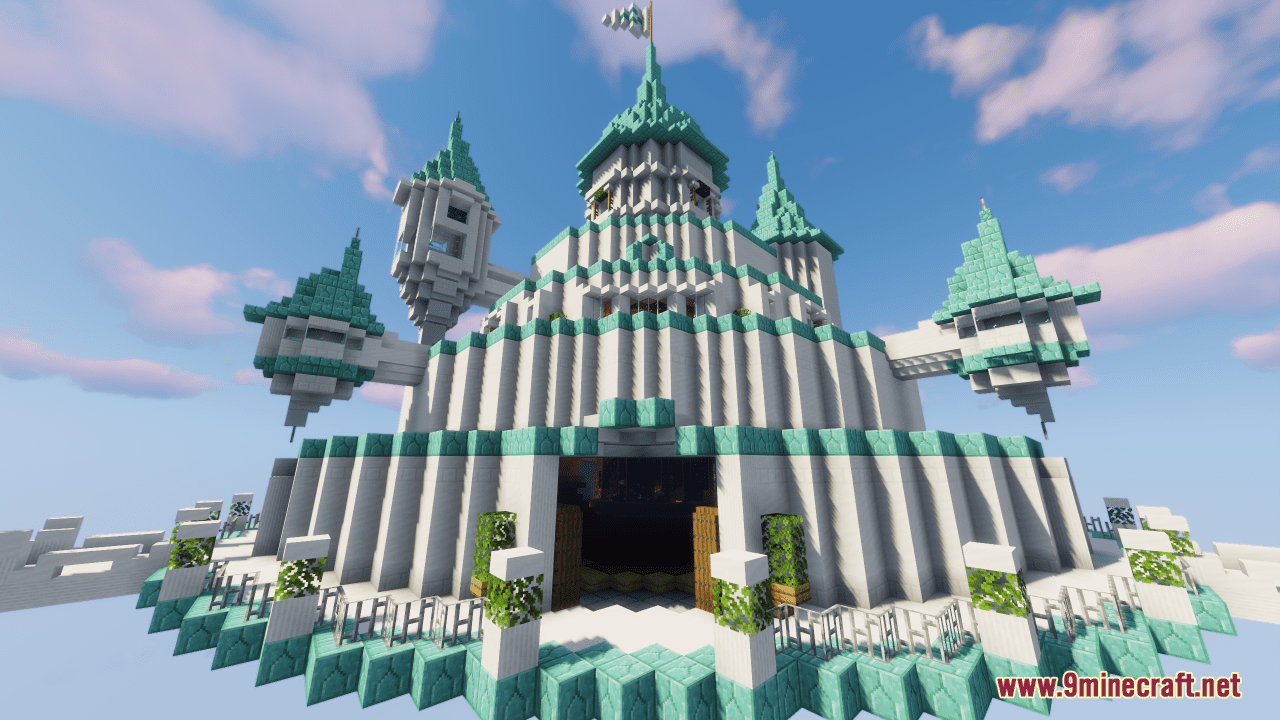 Sky Castle Map (1.21.1, 1.20.1) - Celestial Stronghold 4