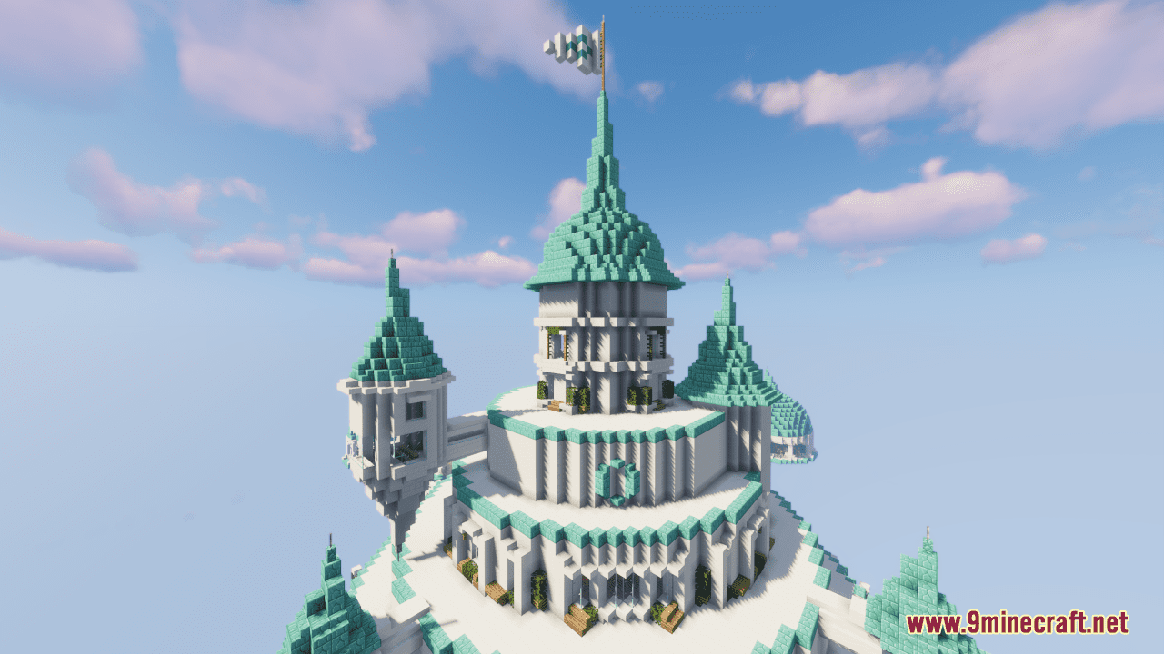 Sky Castle Map (1.21.1, 1.20.1) - Celestial Stronghold 7