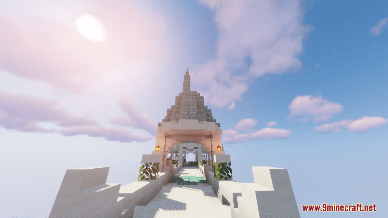 Sky Castle Map (1.21.1, 1.20.1) - Celestial Stronghold 9