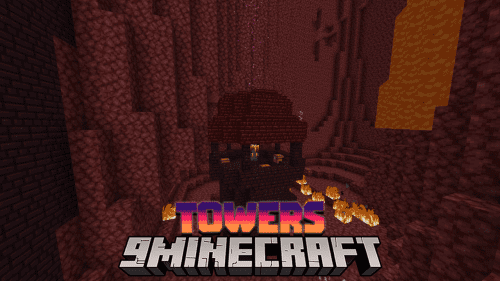 Small Towers Data Pack(1.20.2, 1.19.4) – Generate Towers In Your World! Thumbnail