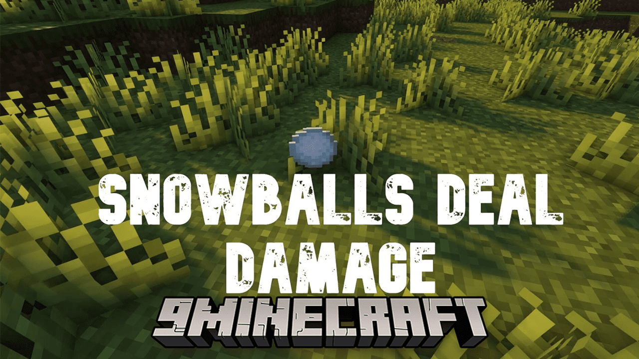 Snowballs Deal Damage Data Pack (1.20.2, 1.19.4) - Frost Fury Unleashed! 1