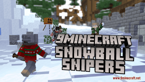 Snowball Snipers Map (1.20.4, 1.19.4) – Frosty Fun Unleashes Thumbnail