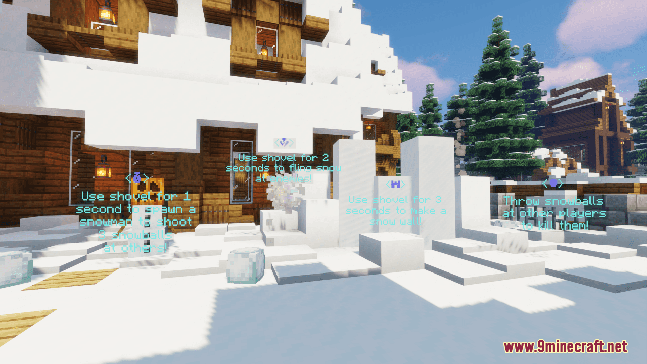 Snowball Snipers Map (1.20.4, 1.19.4) - Frosty Fun Unleashes 3