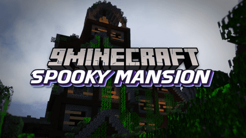 Spooky Mansion Map (1.20.4, 1.19.4) – Unraveling the Horrors Thumbnail