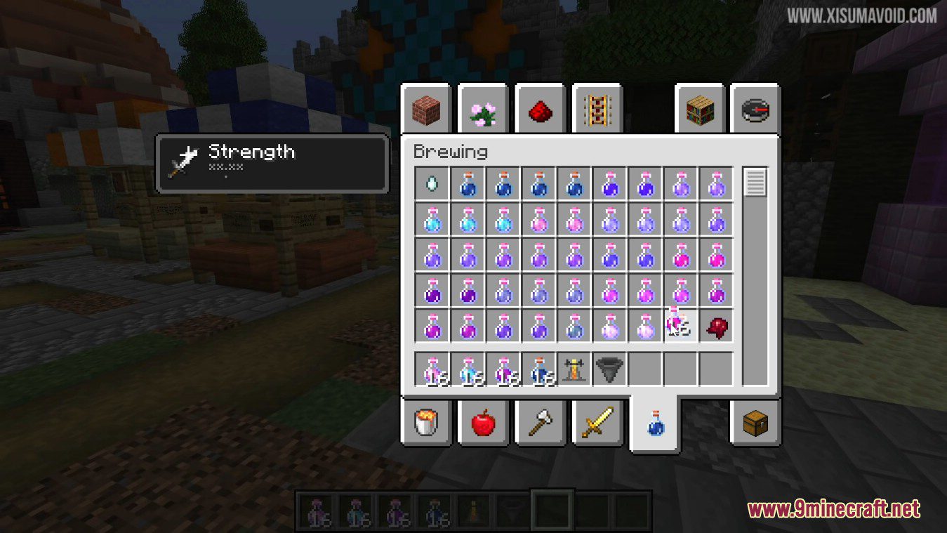 Stackable Potions Mod (1.20.1, 1.19.4) - Allow Vanilla Potions to Stack 3