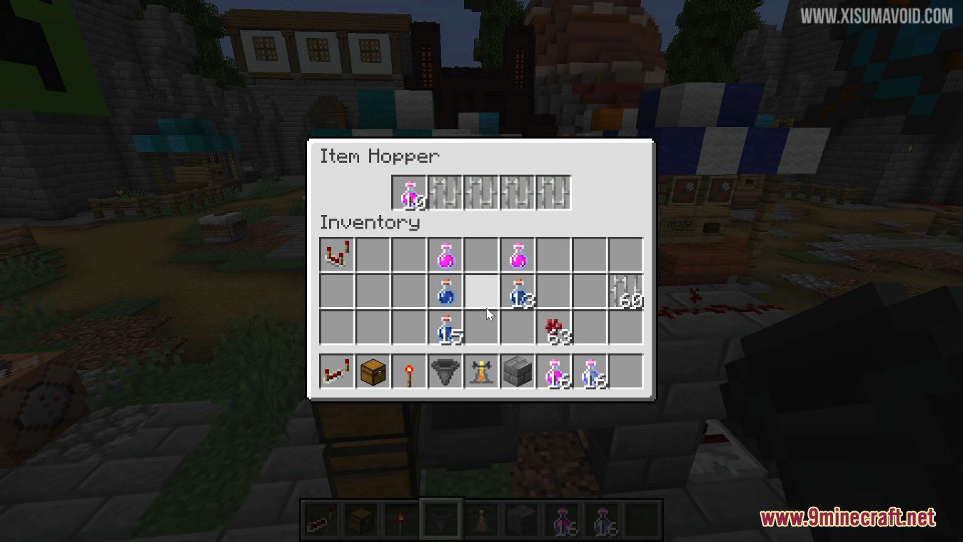 Stackable Potions Mod (1.20.1, 1.19.4) - Allow Vanilla Potions to Stack 5