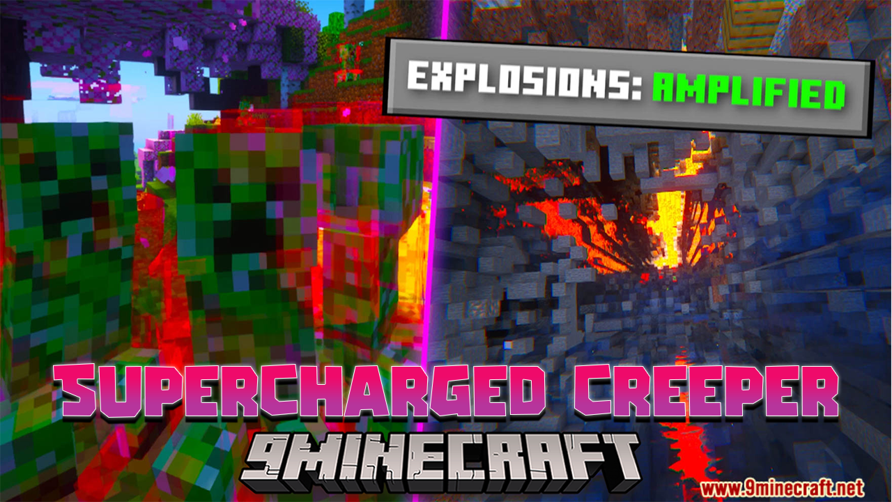 Supercharged Creeper Data Pack (1.20.2, 1.19.4) - Spawns Every 30 Seconds! 1