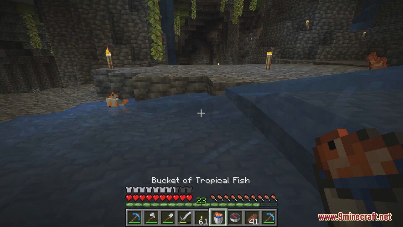 Tactical Fishing Mod (1.20.1, 1.19.2) - A New Way of Getting Fish Into Buckets 4