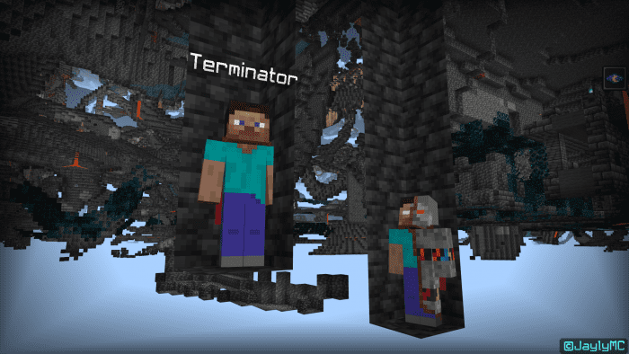 Terminator Addon (1.20) - MCPE/Bedrock Hunter Bot Mod 17