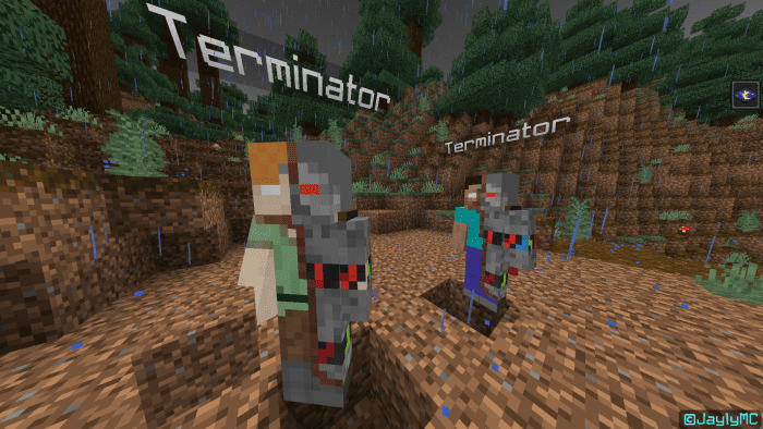 Terminator Addon (1.20) - MCPE/Bedrock Hunter Bot Mod 21