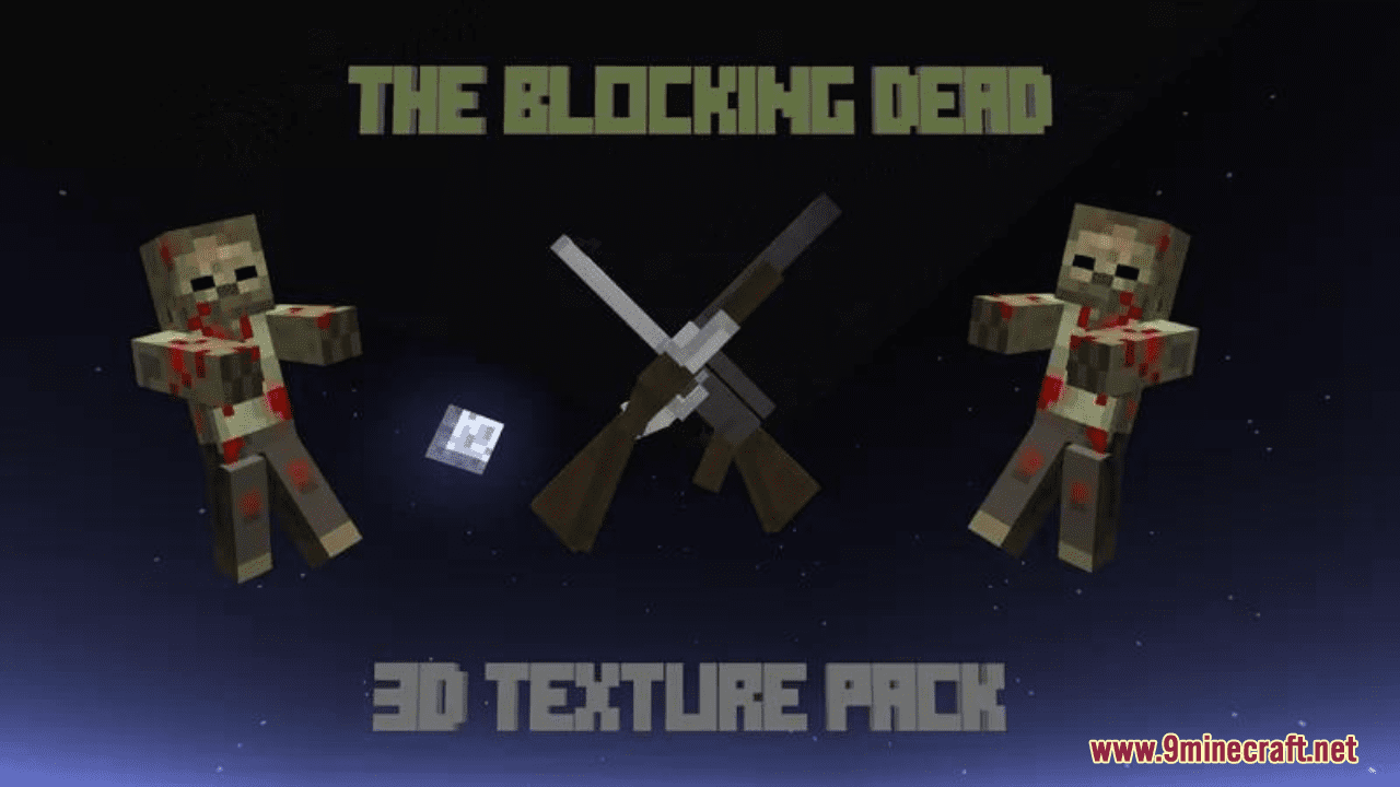 The Blocking Dead Resource Pack (1.20.6, 1.20.1) - Texture Pack 1