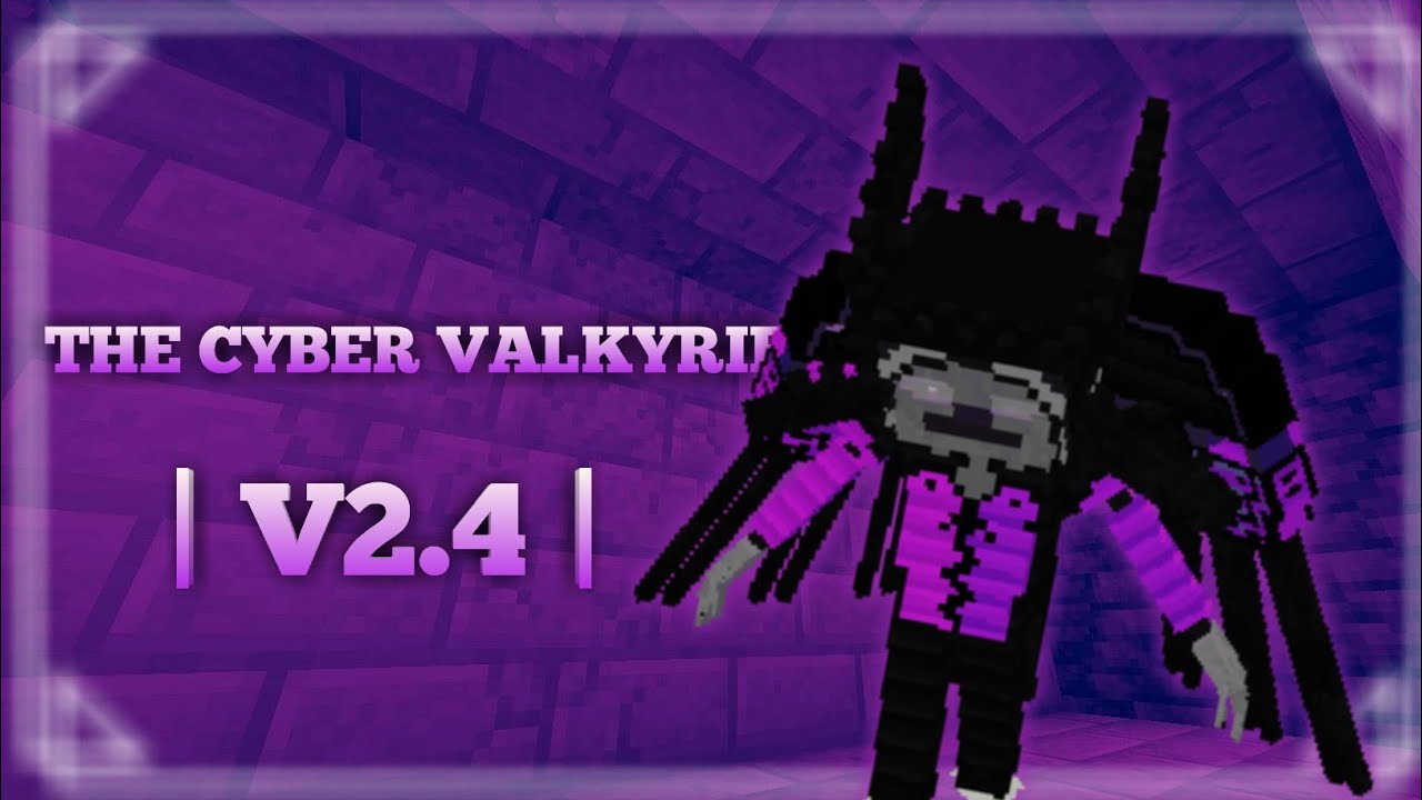 The Cyber Valkyrie Addon (1.20) - MCPE/Bedrock Mod 1