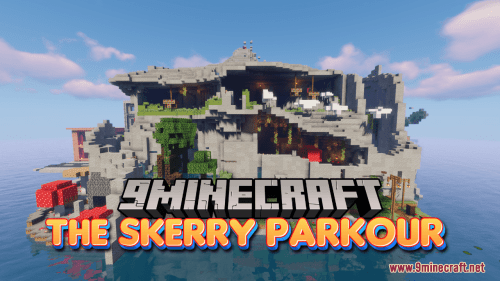 The Skerry Parkour Map (1.20.4, 1.19.4) – Challenging Seaside Adventure Thumbnail