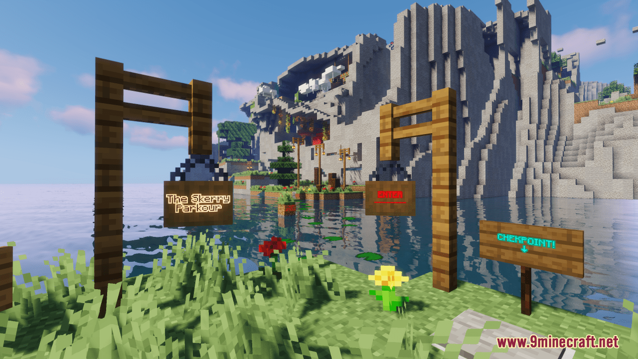 The Skerry Parkour Map (1.20.4, 1.19.4) - Challenging Seaside Adventure 2