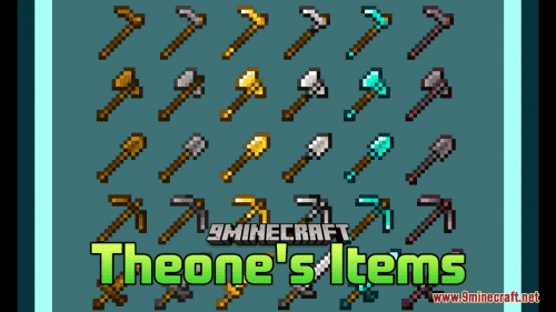 Theone’s Items Resource Pack (1.21, 1.20.1) – Texture Pack Thumbnail