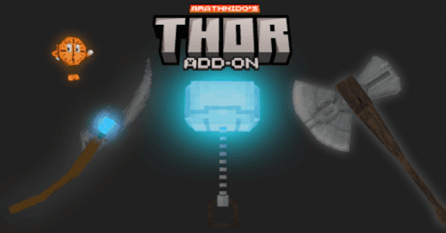 Thor Addon (1.20) – MCPE/Bedrock Mod Thumbnail