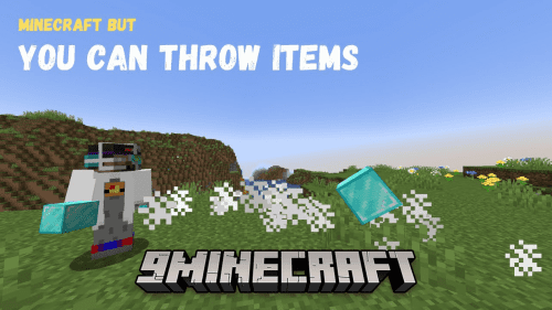 Throw Items Data Pack (1.20.2, 1.19.4) – Unleash a New Dimension of Tossing Fun! Thumbnail