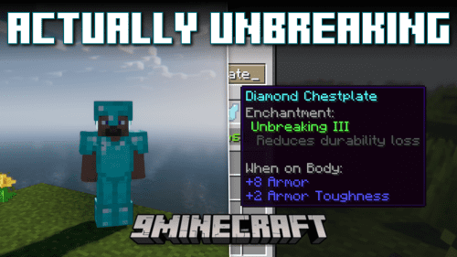 Actually Unbreaking Mod (1.20.6, 1.20.1) – Gear With Infinite Durability Thumbnail