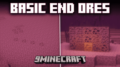 Basic End Ores Mod (1.21.1, 1.20.1) – Ore Generation in The End Thumbnail