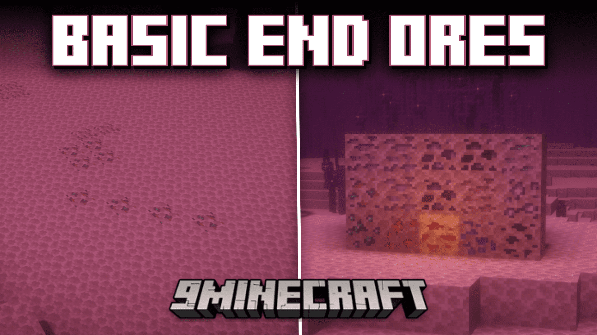 Basic End Ores Mod (1.21.1, 1.20.1) - Ore Generation in The End 1