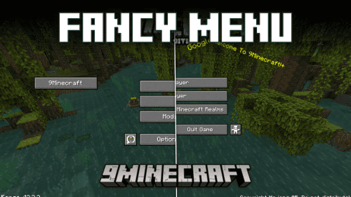 Fancy Menu Mod (1.21.1, 1.20.1) – Edit GUI Elements and Splash Text Thumbnail