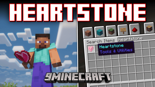 Heartstone Mod (1.20.1, 1.19.2) – Find Your Friends In-Game Thumbnail