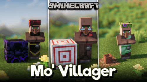 Mo’ Villager Mod (1.20.1, 1.19.4) – New Villager Professions & Trades Thumbnail