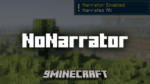 NoNarrator Mod (1.20.2, 1.19.4) – Disable Narrator Shortcut Thumbnail