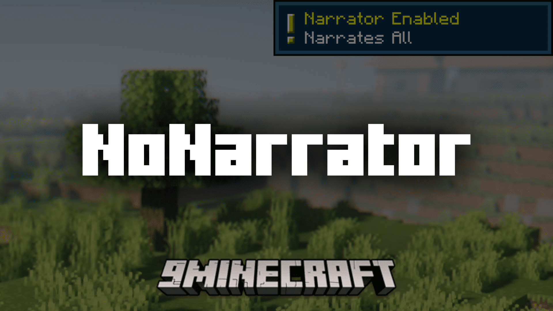 NoNarrator Mod (1.20.2, 1.19.4) - Disable Narrator Shortcut 1