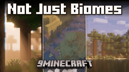 Not Just Biomes Mod (1.20.2, 1.19.4) – Improved Vanilla Biomes Thumbnail