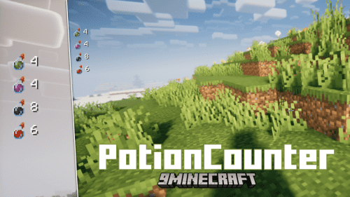 Potion Counter Mod (1.21.1, 1.20.1) – Potion Display Overlay Thumbnail