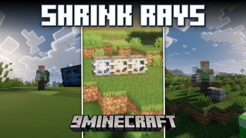 ShrinkRays Mod (1.20.4, 1.19.3) – Shrink or Grow Entities Thumbnail