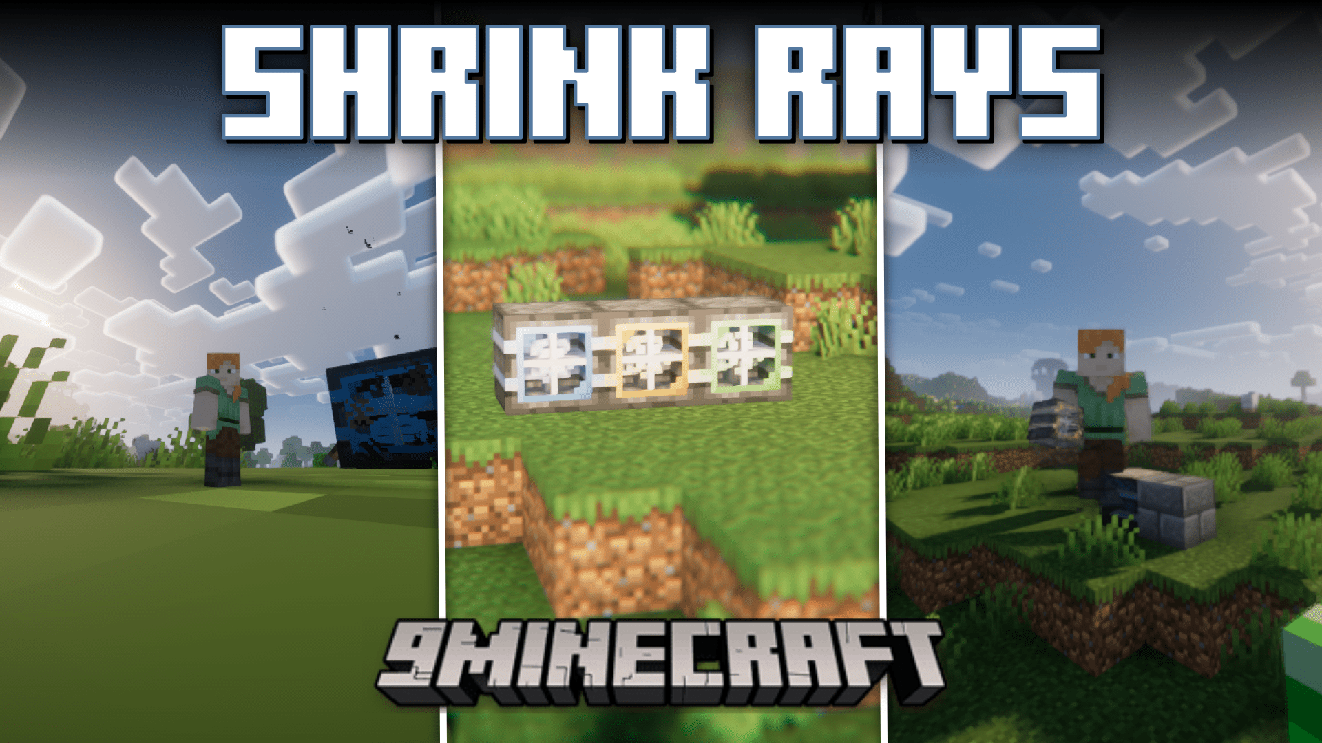 ShrinkRays Mod (1.20.4, 1.19.3) - Shrink or Grow Entities 1