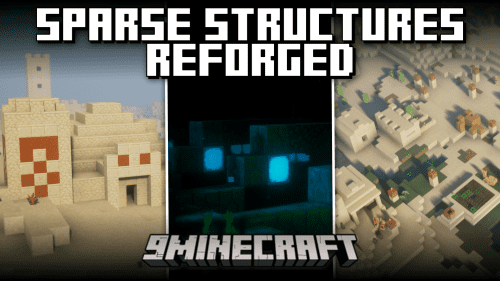 POtAto__bOy Sparse Structures Reforged Mod (1.20.2, 1.19.4) – Better Structure Generation Thumbnail