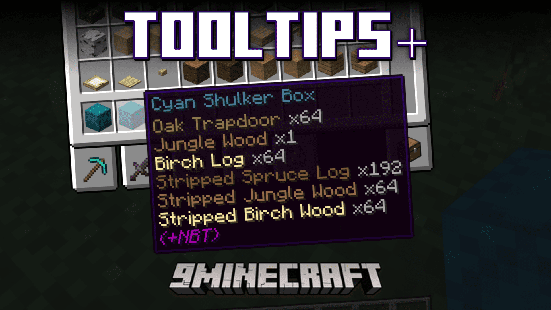 Tooltips+ Mod (1.20.2, 1.19.4) - New Detailed Colorful Tooltips 1