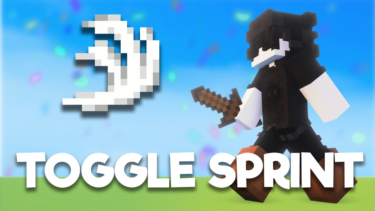 Toggle Sneak/Sprint Mod (1.12.2, 1.8.9) - Sprinting, Fly Boosting 1