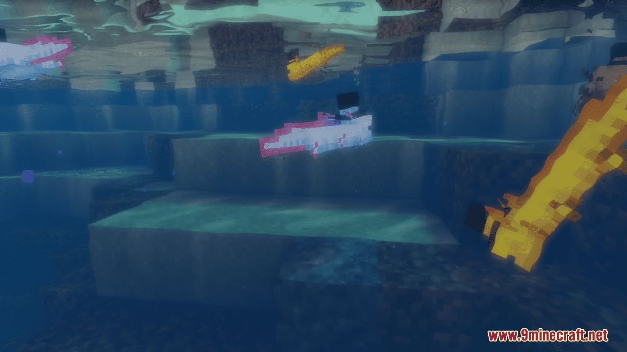 Tophat Axolotls Resource Pack (1.20.6, 1.20.1) - Texture Pack 12