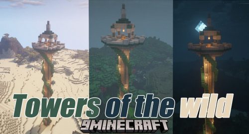 Towers of the Wild Modded Mod (1.20.4, 1.19.4) – Multiple Dimensions & Planets Thumbnail